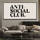 Anti-Social Club Canvas