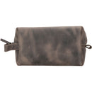 Oswego Men's Leather Dopp Kit & Small Travel Handbag