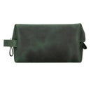 Oswego Men's Leather Dopp Kit & Small Travel Handbag