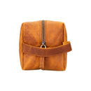 Oswego Men's Leather Dopp Kit & Small Travel Handbag