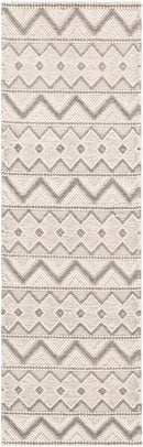 Whittington Gray&Cream Wool Rug - Clearance