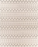 Whittington Gray&Cream Wool Rug - Clearance