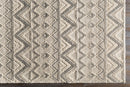 Whittington Gray&Cream Wool Rug - Clearance