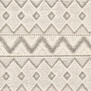 Whittington Gray&Cream Wool Rug - Clearance
