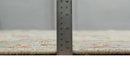 Custom Made Beige, Rust and Blue Traditional Style Hand Knotted Wool Area Rug