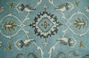 Antique 9x12 Hand Knotted Ivory and Ivory Traditional Vintage Persian Style Wool Rug | TRDCP854912