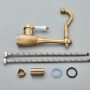 DecorBites™ Brass Basin Waterfall Faucet Mixer Tap for Kitchen & Bathroom, Hot&Cold Mixer