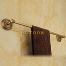Antique brass bathroom accessories set rope detail bathroom hook