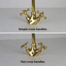 Antique Brass Bathroom Faucet - Unlacquered Brass Faucet