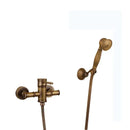 DecorBites™ Brass Bidet Mixer Faucet Antique Bathroom Handheld Shower Set