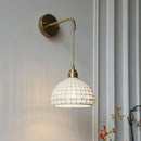DecorBites™ Ceramic LED Wall Lights with Pull Chain Switch for Restaurant and Bedside