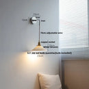 DecorBites™ Ceramic LED Wall Sconce, Modern Nordic Style, Adjustable Wire, White Stair Light