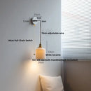 DecorBites™ Ceramic LED Wall Sconce, Modern Nordic Style, Adjustable Wire, White Stair Light