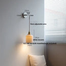 DecorBites™ Ceramic LED Wall Sconce, Modern Nordic Style, Adjustable Wire, White Stair Light