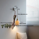 DecorBites™ Ceramic LED Wall Sconce, Modern Nordic Style, Adjustable Wire, White Stair Light