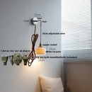 DecorBites™ Ceramic LED Wall Sconce, Modern Nordic Style, Adjustable Wire, White Stair Light
