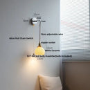 DecorBites™ Ceramic LED Wall Sconce, Modern Nordic Style, Adjustable Wire, White Stair Light
