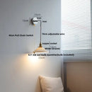 DecorBites™ Ceramic LED Wall Sconce, Modern Nordic Style, Adjustable Wire, White Stair Light