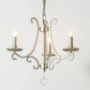 Antique brass decorbites crystal led chandelier living room light