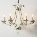 Antique brass decorbites crystal led chandelier living room light