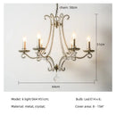 Antique brass decorbites crystal led chandelier living room light