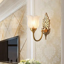 DecorBites™ Brass Wall Lamp | Retro LED for Living Room Bedroom Study Hotel Hallway