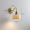 DecorBites™ Ceramic Ball LED Wall Lights: Copper Nordic Modern Wandlamp Murale