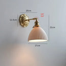 DecorBites™ Ceramic Ball LED Wall Lights: Copper Nordic Modern Wandlamp Murale