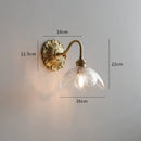 DecorBites™ Ceramic Ball LED Wall Lights: Copper Nordic Modern Wandlamp Murale