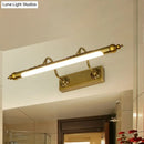 Antique brass shell vanity light bathroom 60w maximum bulb wattage