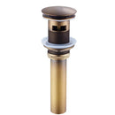 DecorBites™ Bronze Basin Faucet: Hot & Cold Brass Sink Faucet, Rotating Mixer Tap