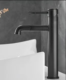 Antique brass single handle bronze basin faucet bathroom rotating mixer