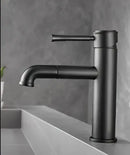 DecorBites™ Bronze Basin Faucet: Hot & Cold Brass Sink Faucet, Rotating Mixer Tap