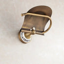 DecorBites™ Brass Wall Mounted Paper Holder Bathroom Accessories Antique Finish