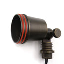Antique Bronze Brass Light Fixture with MR16 Base and 72" Wire