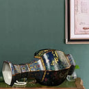 Antique Ceramic Vase 24cm Decor