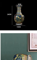 Antique Ceramic Vase 24cm Decor