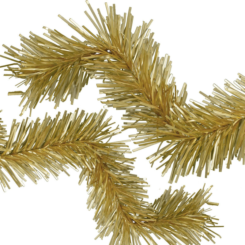 Antique Gold Tinsel Garland