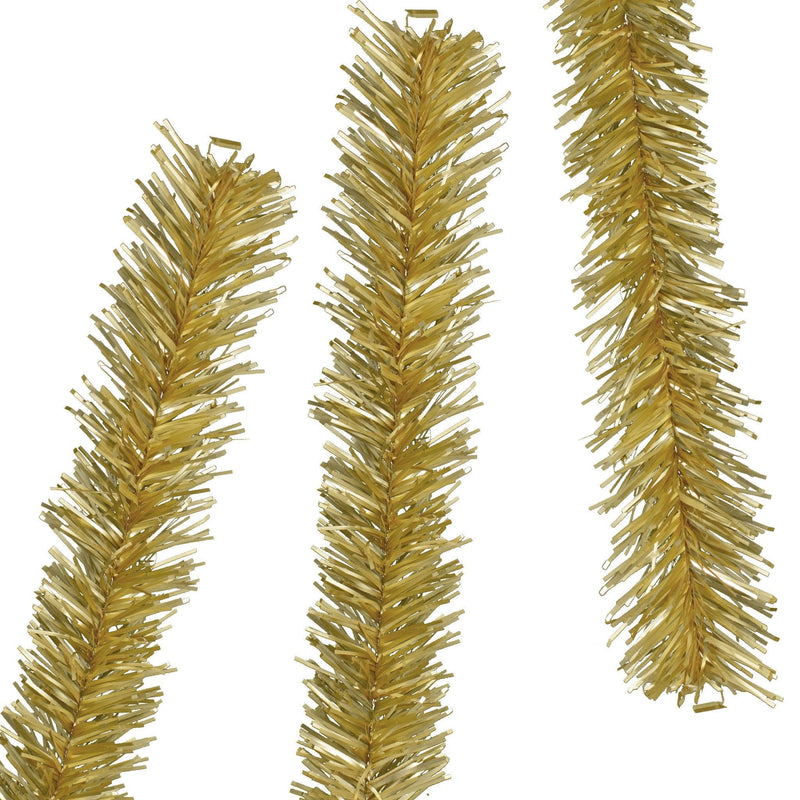 Antique Gold Tinsel Garland