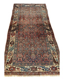 Antique Late 19th Century Persian Kurdish Gholtogh Rug 4 x 7