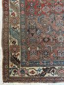 Antique Late 19th Century Persian Kurdish Gholtogh Rug 4 x 7