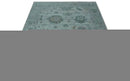 Antique look Bluish Gray Hand knotted Traditional Oushak Multi Size wool area Rug