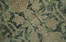 Antique look vintage style Green, Beige and Brown traditional Hand Knotted Multi Size wool rug