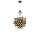Antique retro black rose tassel pendant lights – living room chandelier