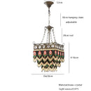 Antique retro black rose tassel pendant lights – living room chandelier
