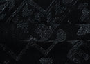 Antique Style Black and Silver 8.4x9.8 hand knotted Traditional wool Area rug