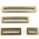 Linea Aged Brass Drawer Pulls