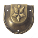 Trunk Handle Cap - Star Design (Replacement End Hardware)