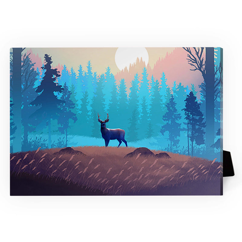 Antlers in the Forest Desktop Canvas