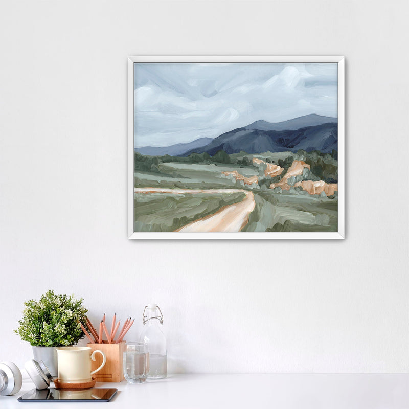 "April Canyon" Art Print